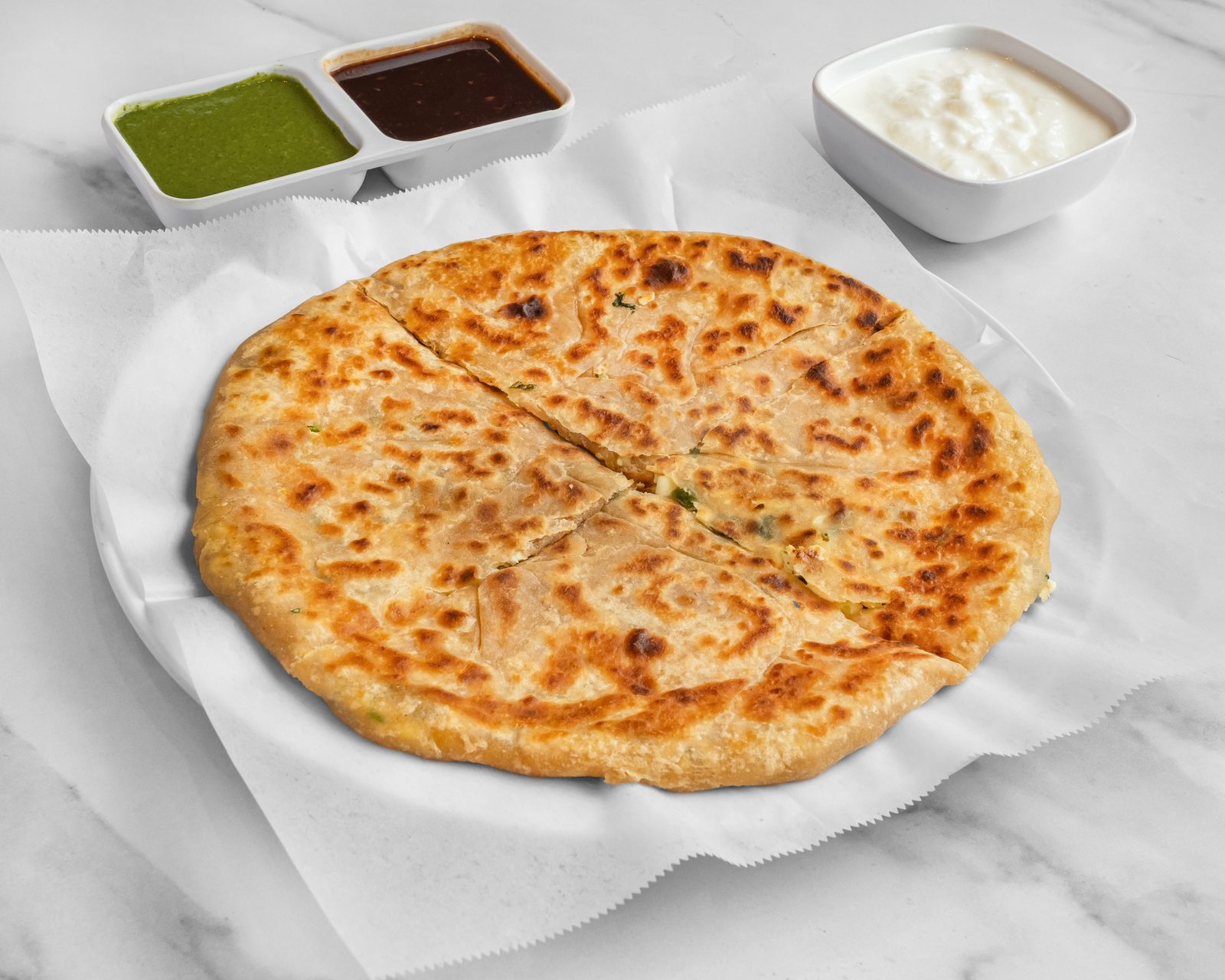 Aloo Paratha & Muli Paratha — Rajwadi Thali Catering