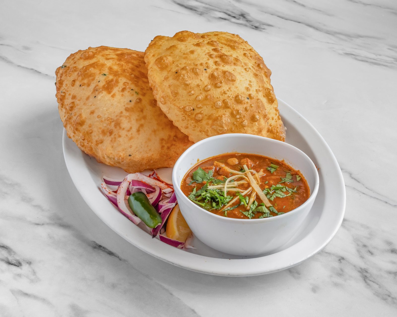Chole Bhature — Rajwadi Thali Catering